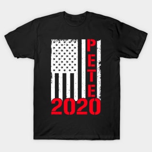 PETE President 2020 American Flag T-Shirt